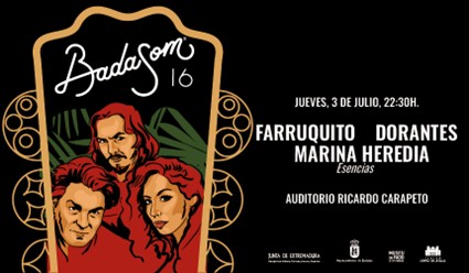 Farruquito, Dorantes y Marina Heredia - Esencias - Festival Badasom 2025