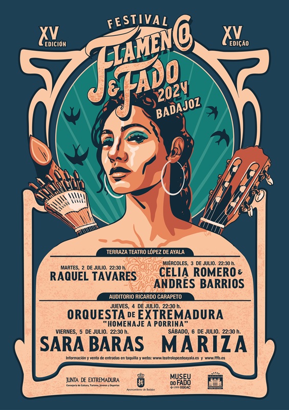 FESTIVAL DE FLAMENCO Y FADO DE BADAJOZ 2024